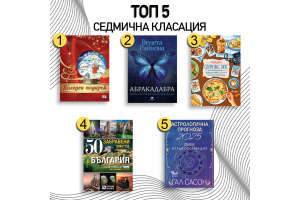 Най-продаваните заглавия на седмицата в Bookspace.bg: Погледнете какво избират читателите ни!