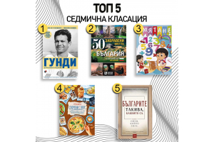 Топ 20 на най-продаваните книги за седмицата в Bookspace.bg