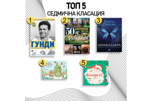 Какво четат нашите читатели? Топ книги за тази седмица в Bookspace.bg