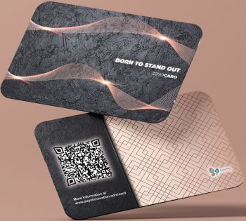 Дигитална визитна картичка ZoYo Card, Rose Gold