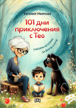 101 дни приключения с Тео - Смешни истории за внуче и куче, Евгения Иванова, Пан, 9786190501756