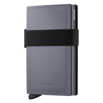 Портфейл Secrid - Bandwallet Matte Grey-Black, с RFID защита