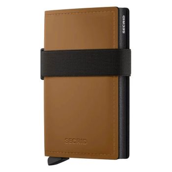 Портфейл Secrid - Bandwallet Matte Toffee, с RFID защита