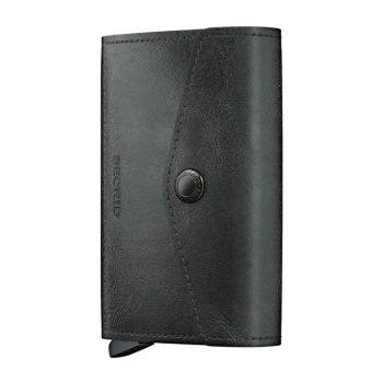 Портфейл Secrid - Envelope Vintage Black, с RFID защита