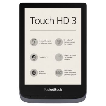 Ebook четец PocketBook Touch HD 3 Metallic Grey