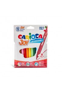 Флумастери Carioca JOY Суперизмиваеми 12 цвята