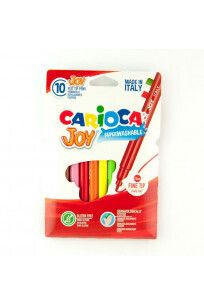 Флумастери Carioca JOY Суперизмиваеми 10 цвята