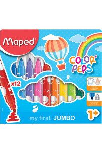 Флумастери Maped Color&#039;Peps Early Age - 12 цвята