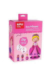 Творчески комплект ЕВА Принцеса с 3 визии, APLI Kids