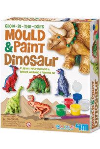 Творчески комплект 4M Mould & Paint Фигури от гипс - Динозаври