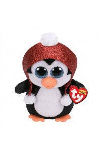 Плюшена играчка TY GALE - Пингвин с шапка - 15 см.