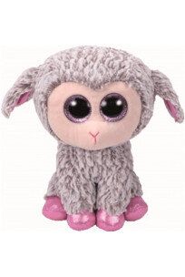Плюшена играчка TY - DIXIE - сива овчица - 15 см