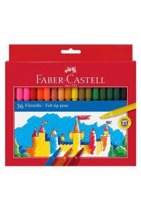 Флумастери Faber-Castell - 36 цвята