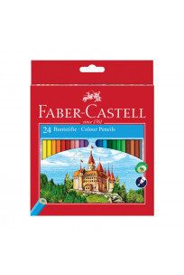 Цветни моливи Замък 24 цвята - Faber-Castell