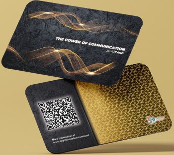 Дигитална визитна картичка ZoYo Card, Gold