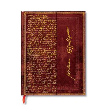 Тефтер Paperblanks Shakespeare - 10х14, 85 г, 88 листа