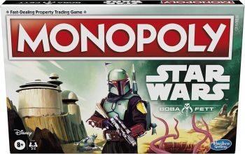 Настолна игра Monopoly - Star Wars - Boba Fett Edition