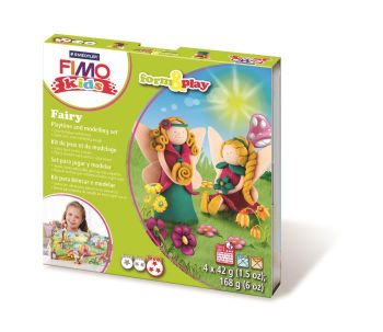 Комплект глина Staedtler Fimo Kids, 4x42g, Fairy
